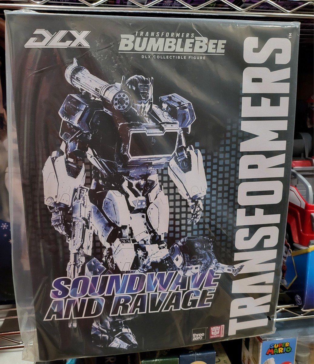 Transformers Bumblebee Movie DLX Soundwave and Ravage Action