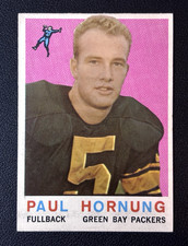 Top 10 Paul Hornung Football Cards 18