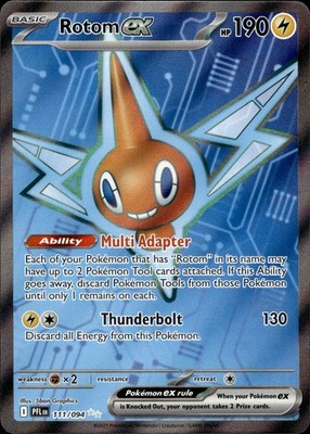 Rotom ex - Phantasmal Flames 111/094 - Pokemon