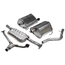 Fits for 2009-2013 Subaru Forester 2.5L Natural Dual Exhaust System Mufflers