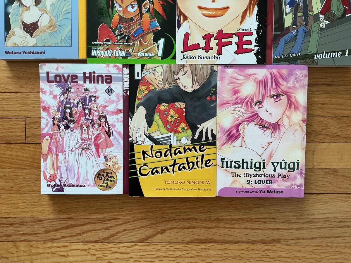 Vintage Lot of 11 Manga Books - Various Titles - English | eBay