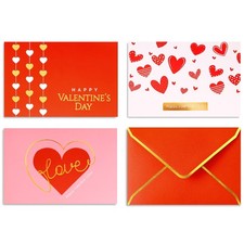 Valentine Cards Boxed with Envelopes - 36 PK - Bulk Valentine's Day Cards for...