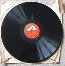Antique His Masters Voice Gramophone Record 78rpm- Dresden State Opera Orchestra