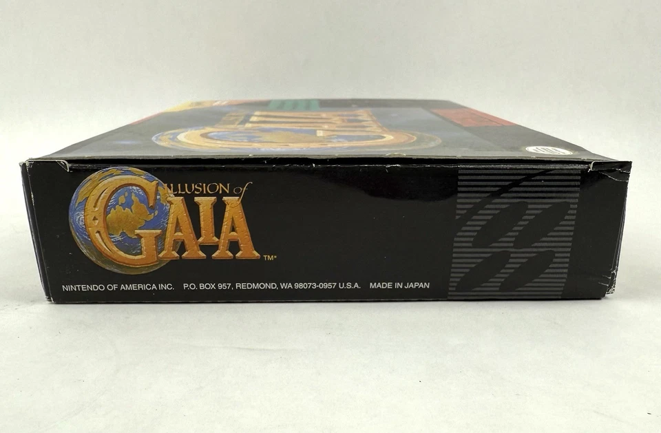 Illusion of Gaia (Super Nintendo SNES) Completo con Mapa y Todos los Insertos Auténtico Foto 3 de 4