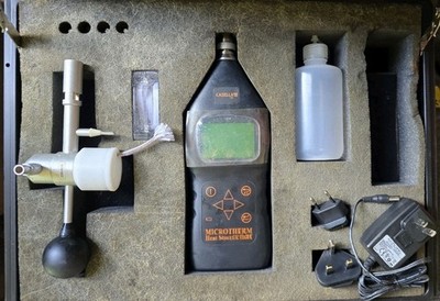 Microtherm Heat Stress WBGT Weather/Climate Logger Relative Humidity BoX