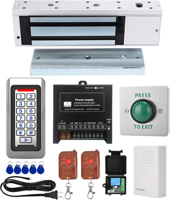 Smart Door Access Control Kit with Waterproof Keypad & Remote Unlock