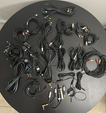 Lot of 20  Audio / Video Instrument Microphone Cables Assorted