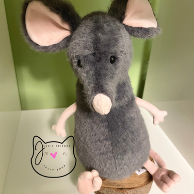 Jellycat LACHLAN SAD RAT New BNWT Early Release Halloween Soft