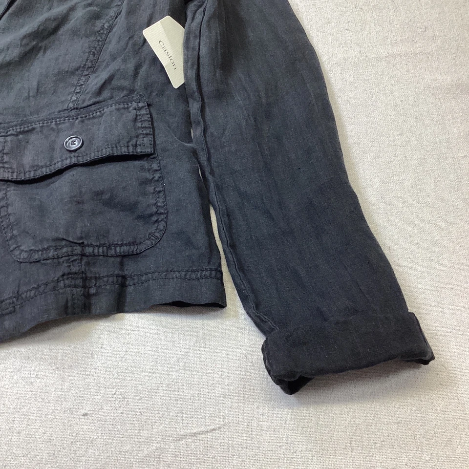 Caslon Blazer Women’s S 100% Linen Lightweight Casual Jacket One Button NWT - Image 2 of 4