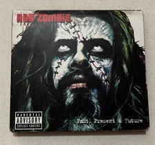 Rob Zombie Past Present & Future CD + DVD 2 Disc Set 2003 Geffen No Scratches