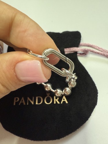 Pandora ME Metal Bead & Link Chain Bracelet 17 cm - Imagen 4 de 5