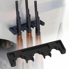 Magnetic Rifle Rack, Durable Rubber Gun Rack for Storage, Black