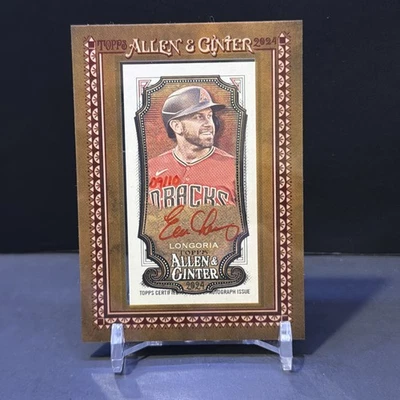 Evan Longoria Autographed Baseball Sports Trading Cards