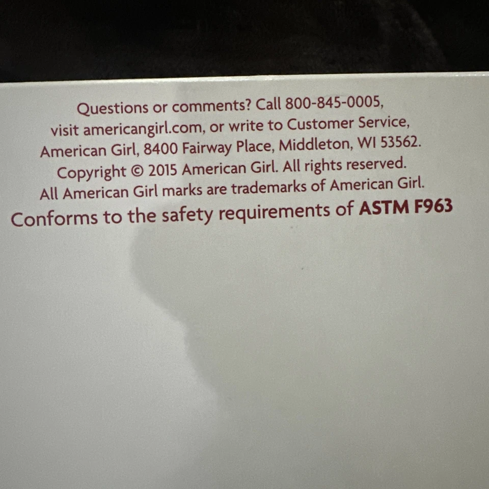 Accesorio American Girl, KIT JUEGO DE MÁQUINA DE ESCRIBIR como se muestra, Nuevo en la caja Foto 4 de 4