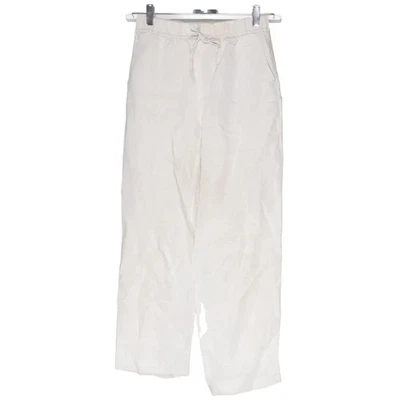 H&M Premium Quality, pantalon, taille : XS, beige, lin/viscose, unicolore #vXV - Photo 1/4
