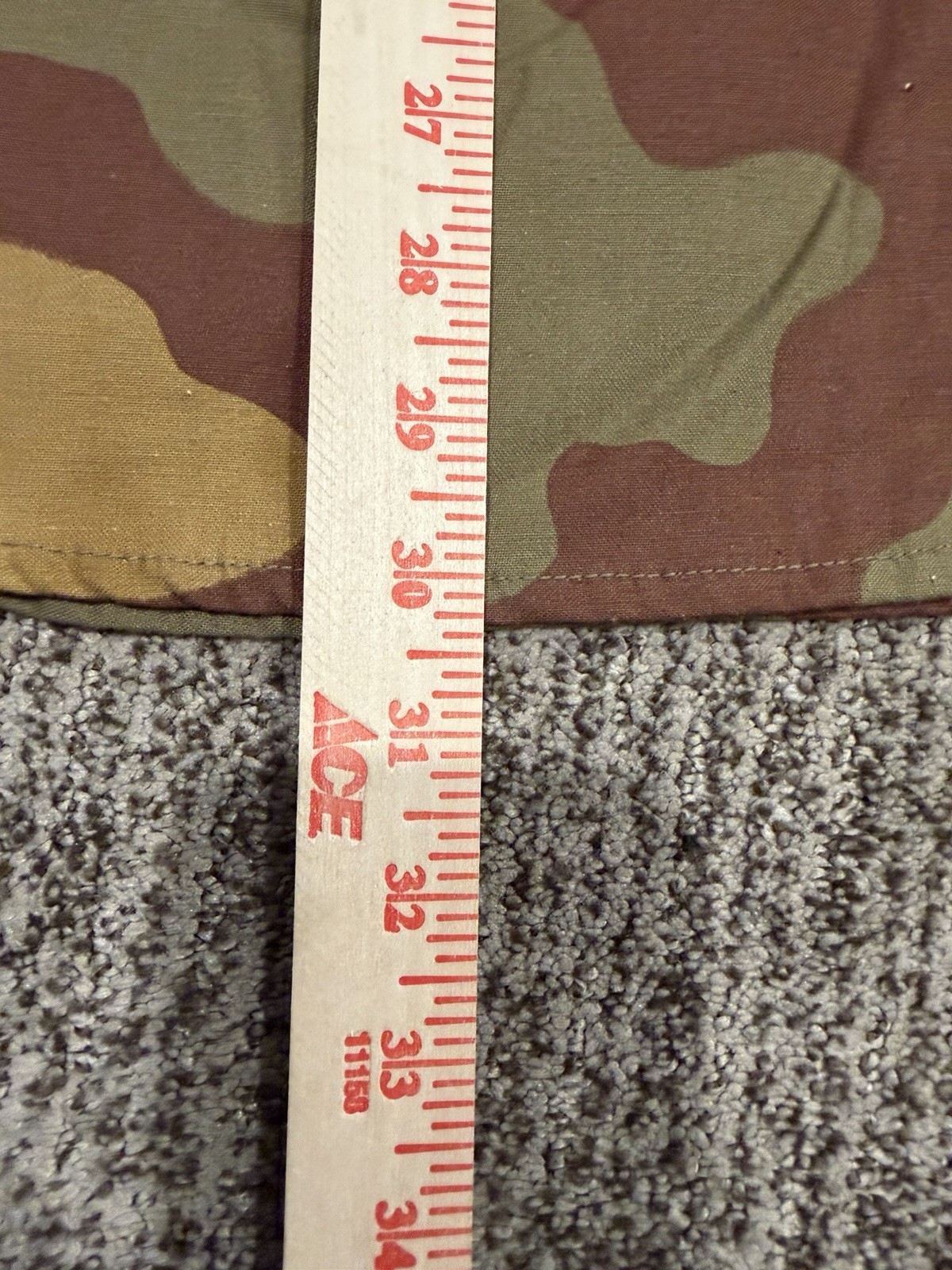 3Sixteen Camo Back Satin CPO Shirt Size XL New With Tags Rare FW20 Selvedge USA image 6