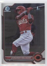 2022 Bowman Chrome Prospects Leonardo Balcazar #BCP-179 6u5