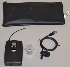 Shure ULX1-J1 Wireless Mic 554-590 MHz Bodypack Transmitter WL185 Lavalier Mic