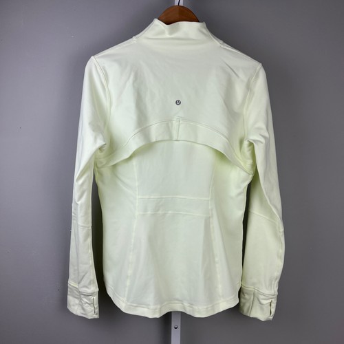 Lululemon Define Jacket Womens 12 Electric Lemon Athletic Athleisure - Picture 7 of 8