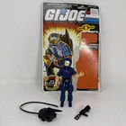 Gi Joe Cobra figure Hasbro complete 1985 Tele-Viper Communications card vtg