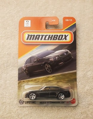 Matchbox 2025 Holden VF Commodore SSV, Black, Sporty, Australian #106/125