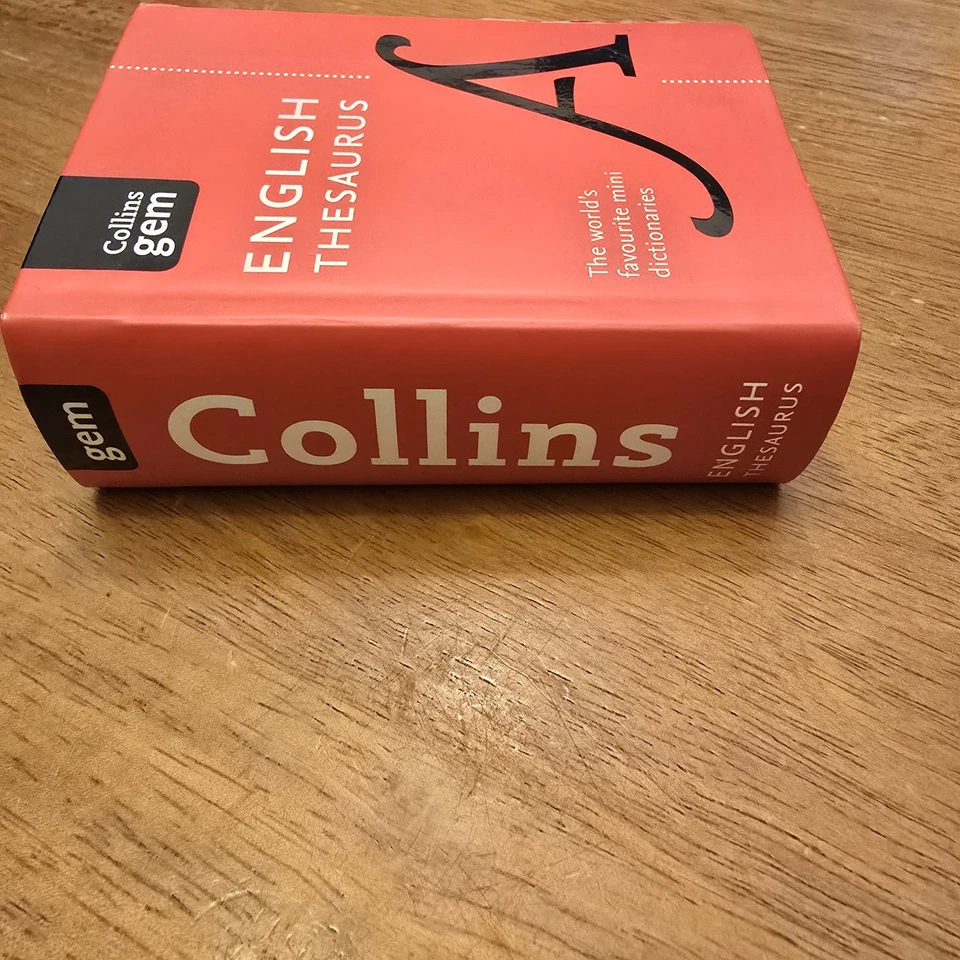 Collins English Thesaurus : Essential Edition By Collins Dictionary Mini HC VGC - Image 3 of 4