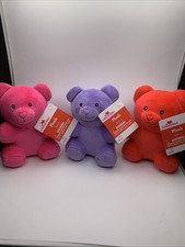 Valentine s Day 6 Gummy Bear Plush Way To Celebrate NWT set of 3