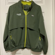 Figs Sydney Scrub Jacket Technical Collection Large Amazon Green Full Zip Medica