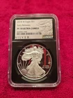 2018 W American Silver Eagle NGC Pf70 Early Releases Black Core