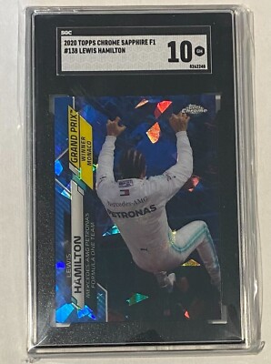 その他 2020 topps f1 sapphire Lewis Hamilton 2020 Topps Chrome Sapphire Refractor Lewis Hamilton SGC 10 #138 F1