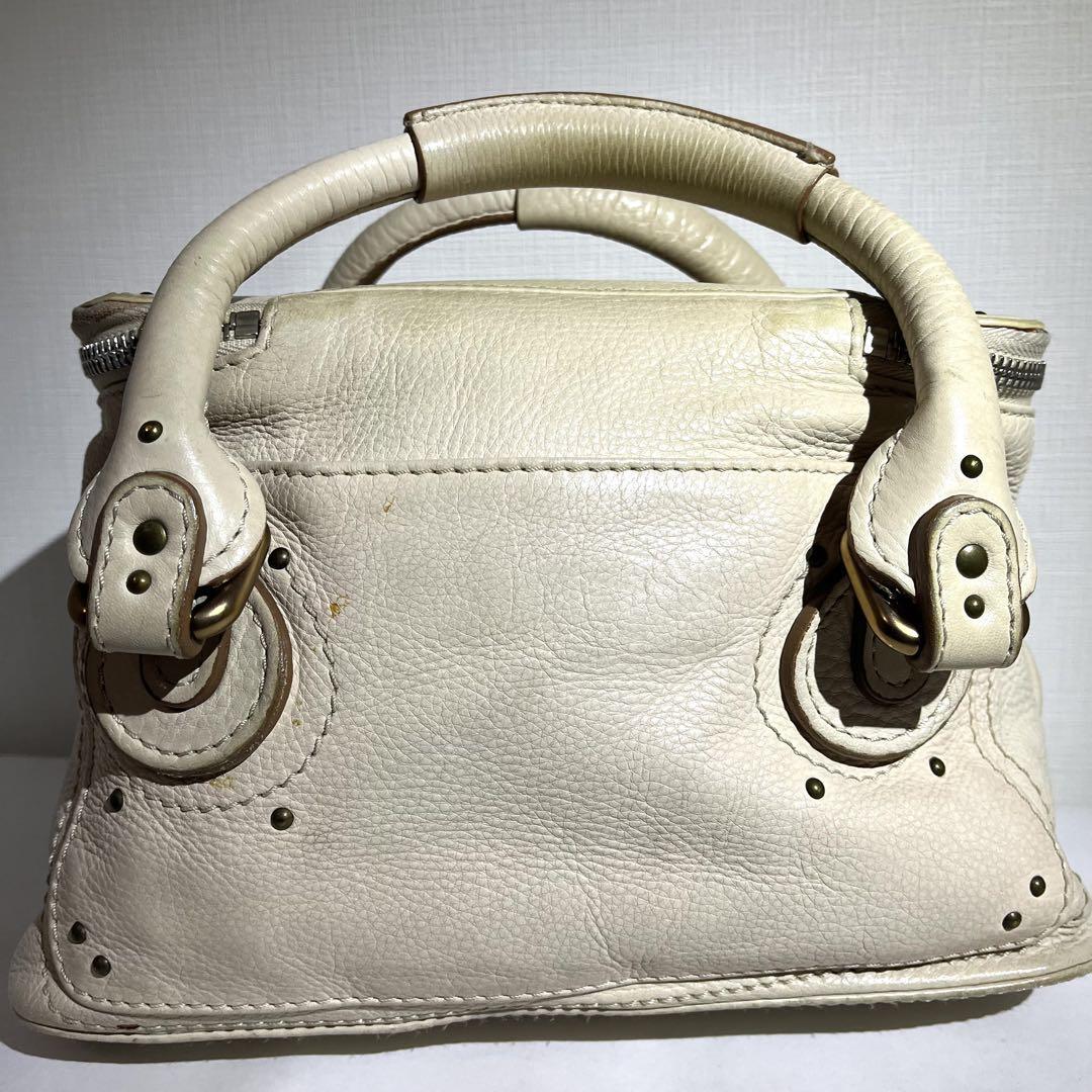 chloe パディントン　ベージュ CHLOÉ PADDINGTON Beige Leather ref.876339 - Joli Closet