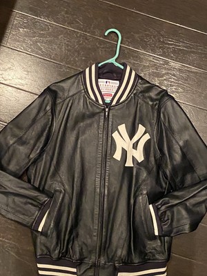 yankees leather jacket