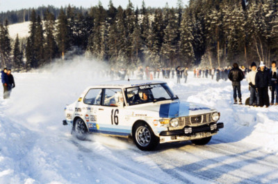 Ola Stromberg Per Carlsson, Saab 99 WRC 1984 Motor Racing 4x6 Photo