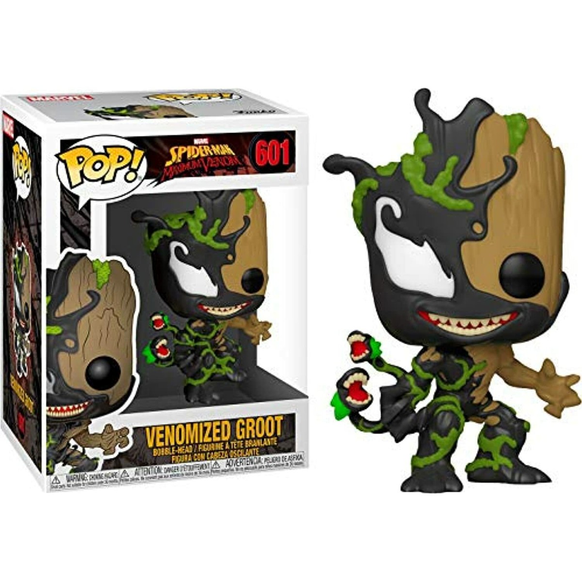 Funko POP! Marvel: Spiderman VENOMIZED GROOT Figure #601 w
