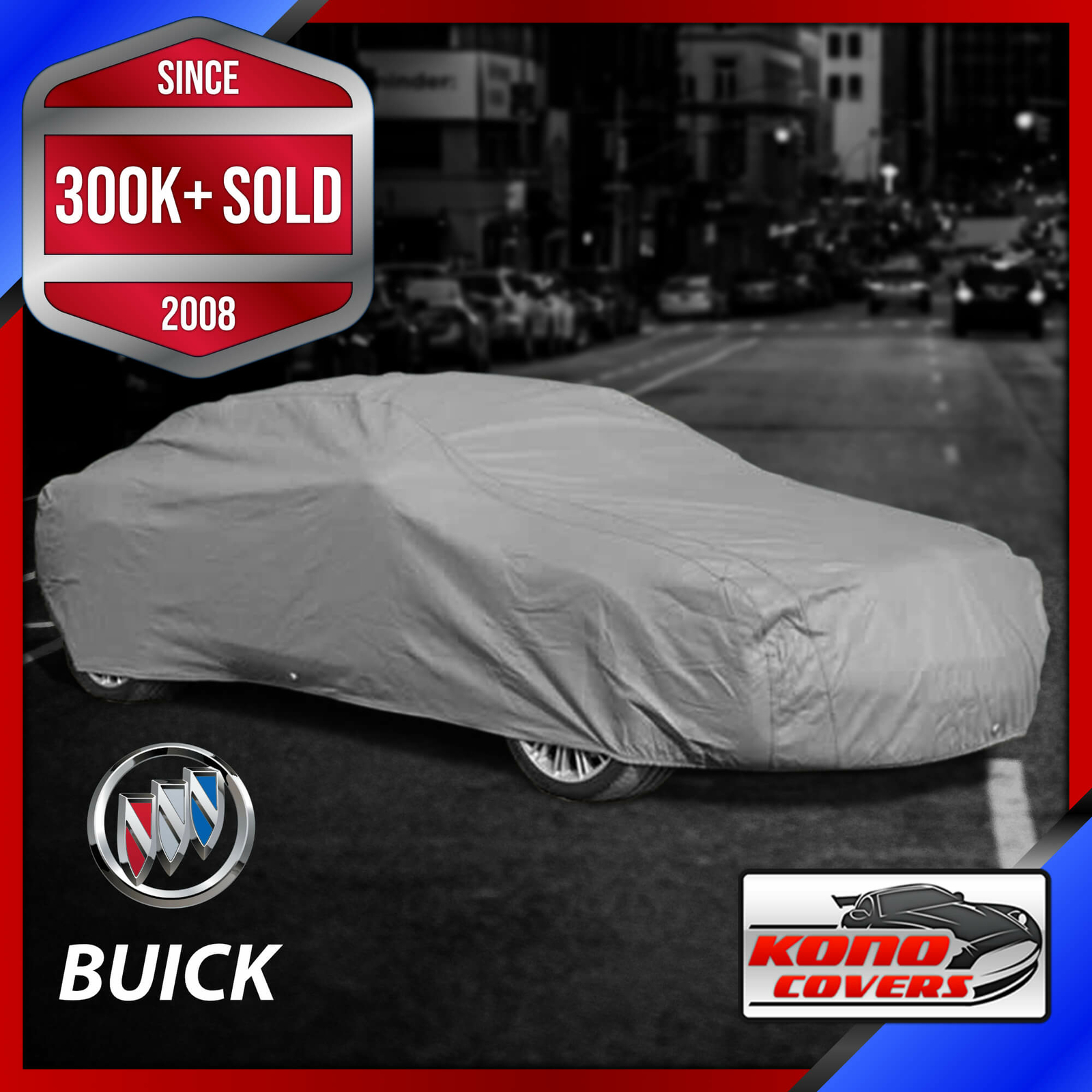 BUICK [OUTDOOR] CAR COVER ☑️ 100% Waterproof ☑️ 100% All-Weather - Foto 4