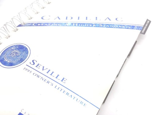1995 CADILLAC SEVILLE Owner's Manual / User Guide / Owner's Operator Book OEM - Picture 3 of 7