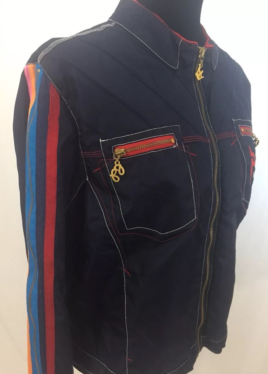 ジャケット・アウター pepe jeans London  Type MA-1   Size L Pepe Jeans London Men's Zipped Knit Jacket a Red & Gray XXL