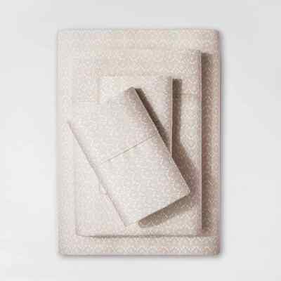 Printed Performance 400 Thread Count Sheet Set King Size