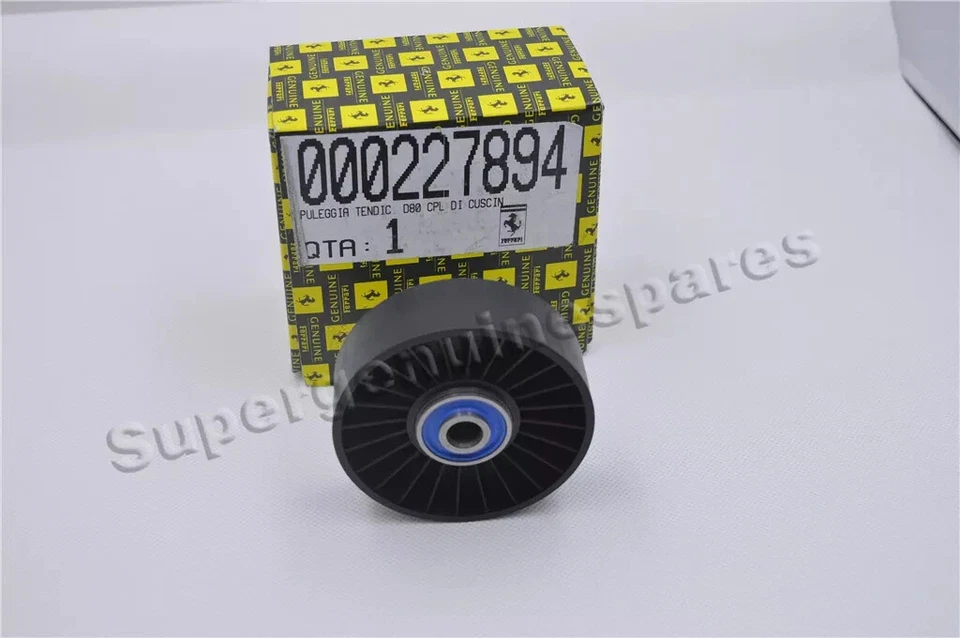 Original Ferrari F458 F430 Maserati Quattroporte GT Cinturon Apriete Polea Foto 2 de 4