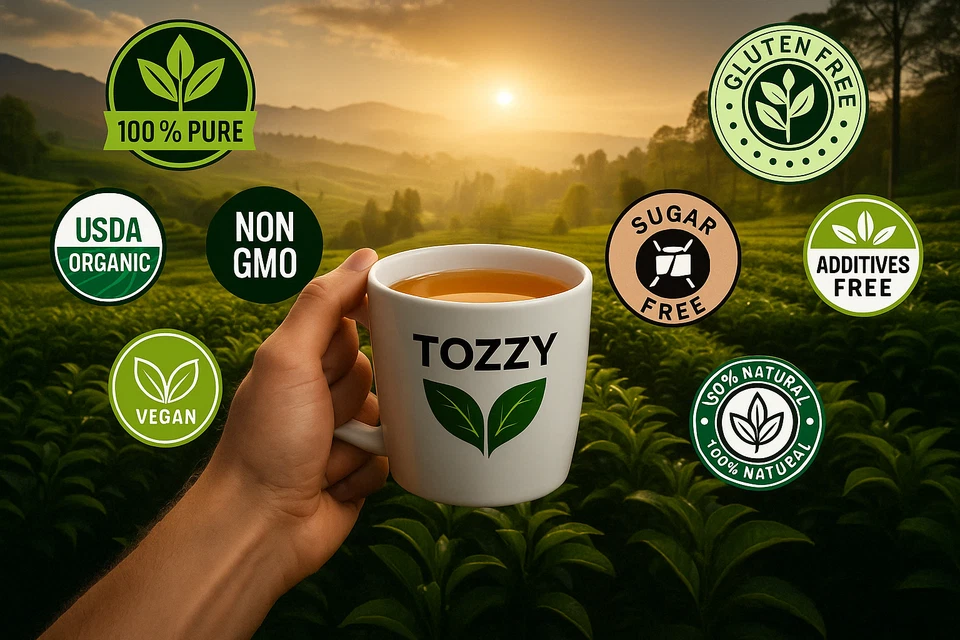 Cúrcuma orgánica, jengibre y canela - 100 bolsitas de té | Bolsa de té piramidal a base de plantas Foto 2 de 4