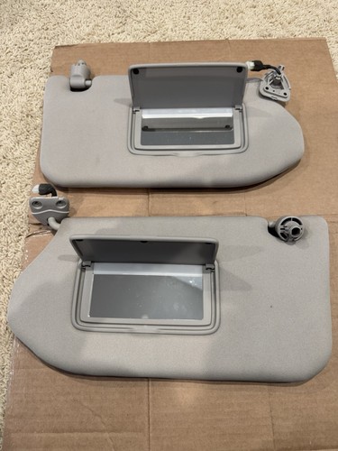 ✅ 13 - 18 INFINITI JX35 QX60 FRONT SUN VISORS SUNVISORS ASSEMBLY OEM PAIR GRAY - Picture 9 of 9