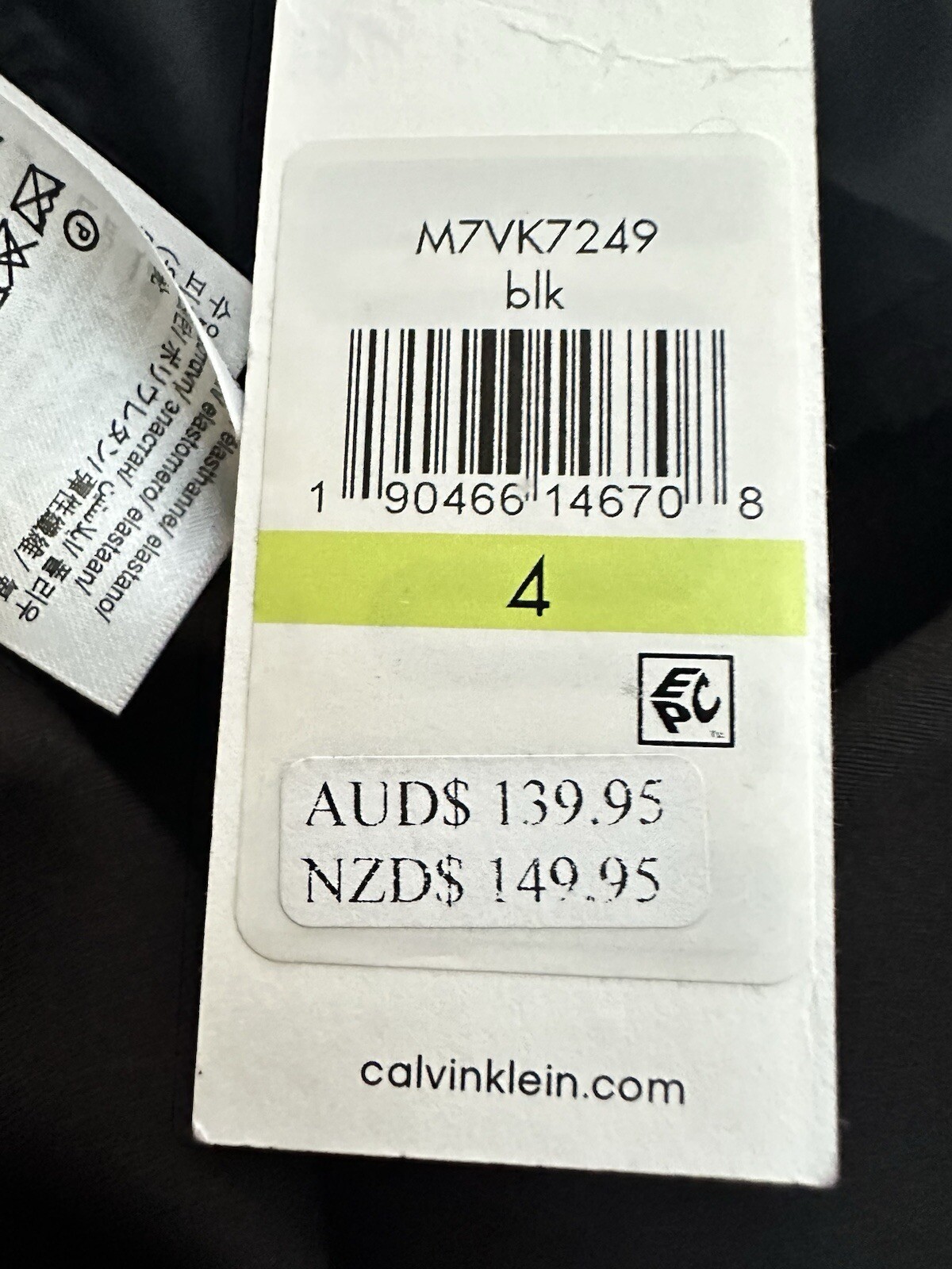 Calvin Klein Women’s Black Stretch Pants Size 8 RRP$140 BNWT image 8