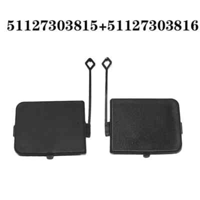 2X Hinten Stoßstange Abschlepphaken Blende Für BMW X1 E84 2013-2015 Links+Rechts