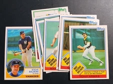1983 Topps #1-#200 - 40% off with 4+ cards - You Pick - Complete Your Set