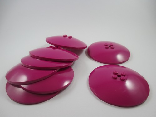LEGO® Magenta Dish 8 x 8 Inverted (Radar) Part 3691 - Picture 2 of 6