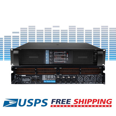 FP10000Q 4-Channels 110V/220V Power Amplifier 7000W 2Ohms Subwoofer Line Array