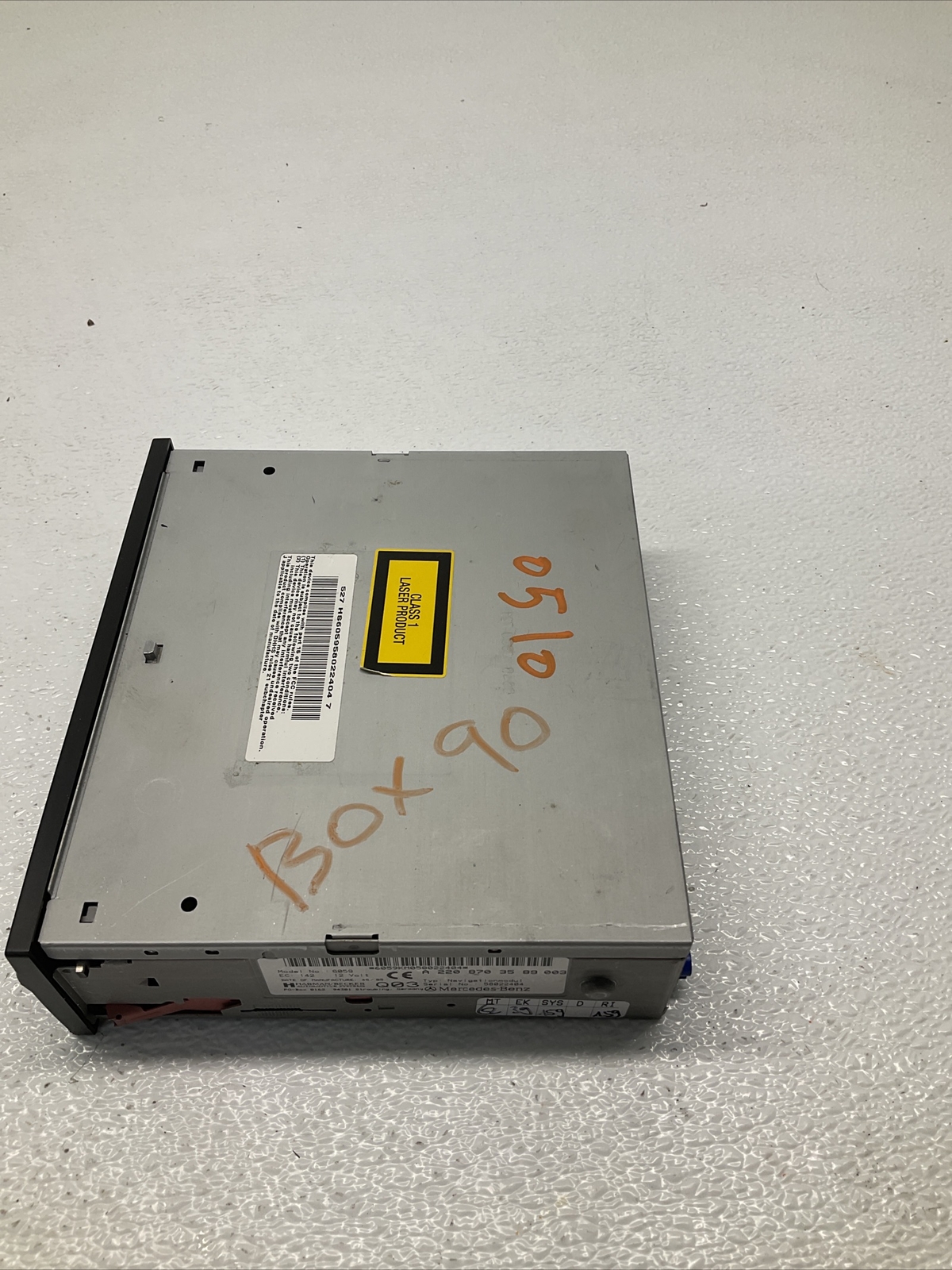 05-08 Mercedes-Benz E350 Navigation GPS DVD ROM Map Disc Drive 