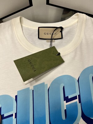 Gucci Welcome to California Slogan T-Shirt Women's White 615044