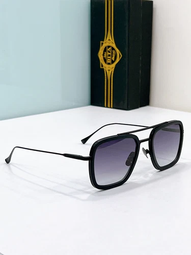 FLIGHT006 Sunglasses Women Square Frame Personalized Metal Sunglasses Men - Picture 3 of 21