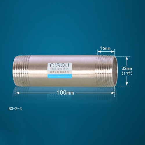 1/2"-1" Male BSP Threaded Pipe Fitting L: 100 - 300 MM Stainless Steel SS 201 - Picture 15 of 17